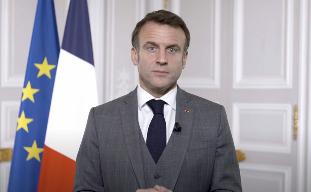 Emmanuel Macron lors du 50ème anniversaire de l’Agence Internationale de l’Énergie / © Elysée